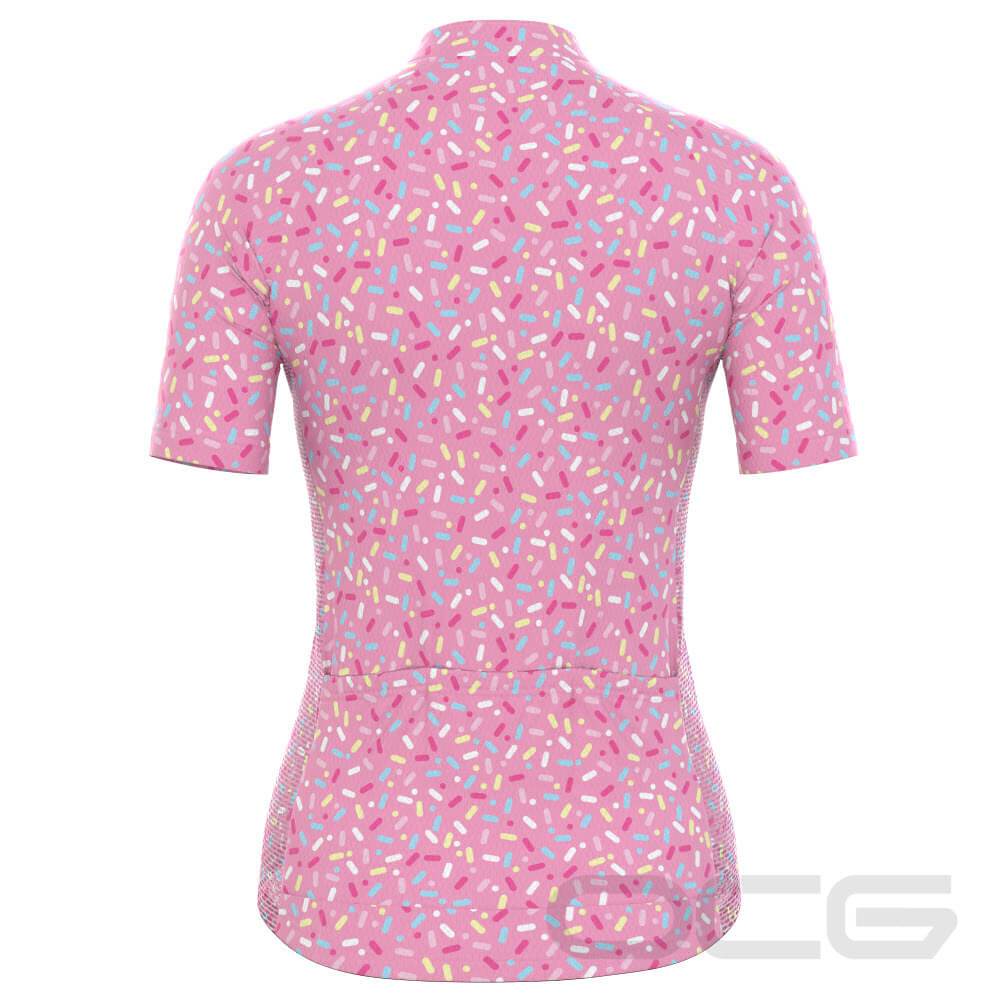 Women's Candy Makes Me Happy Short Sleeve Cycling Jersey