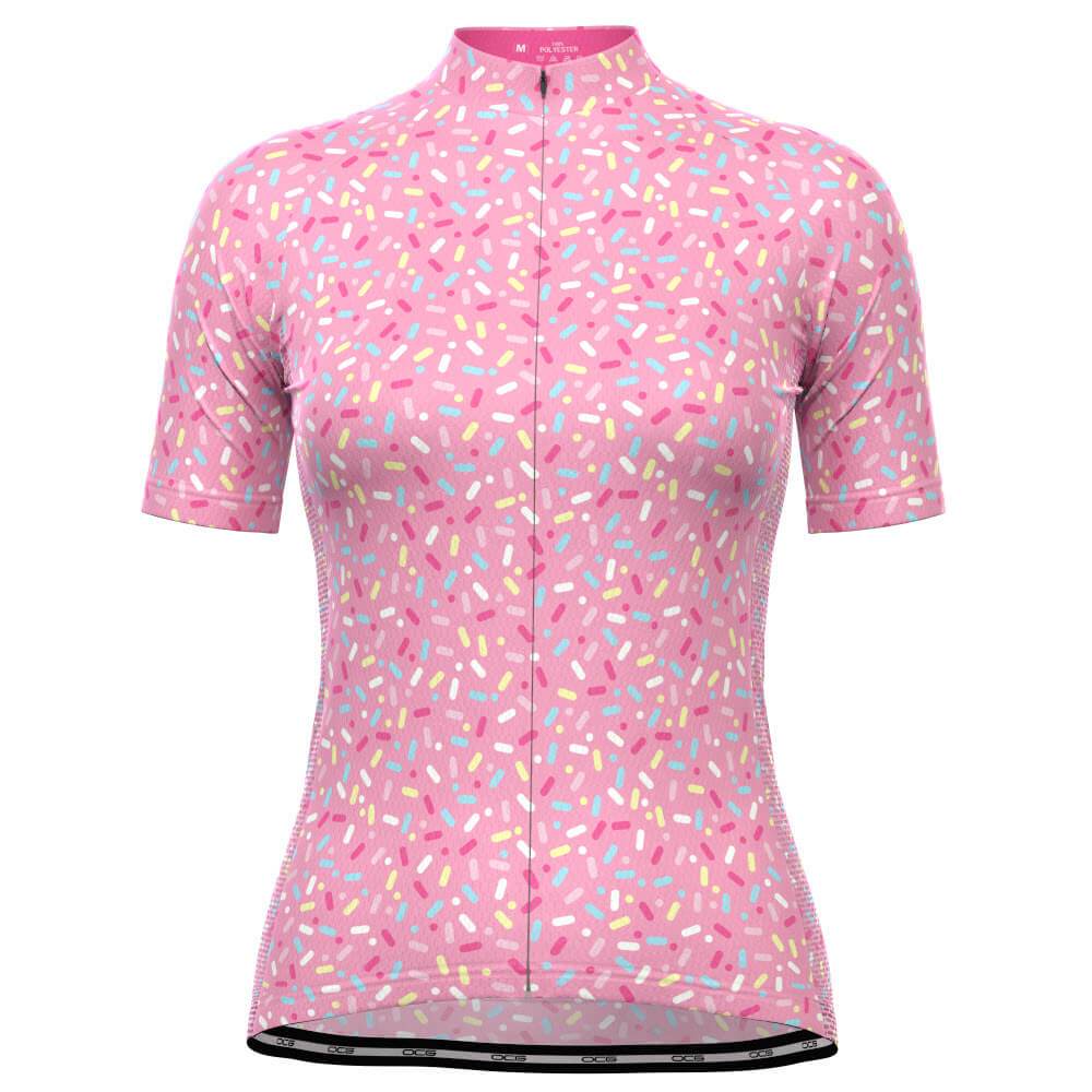Women's Candy Makes Me Happy Short Sleeve Cycling Jersey