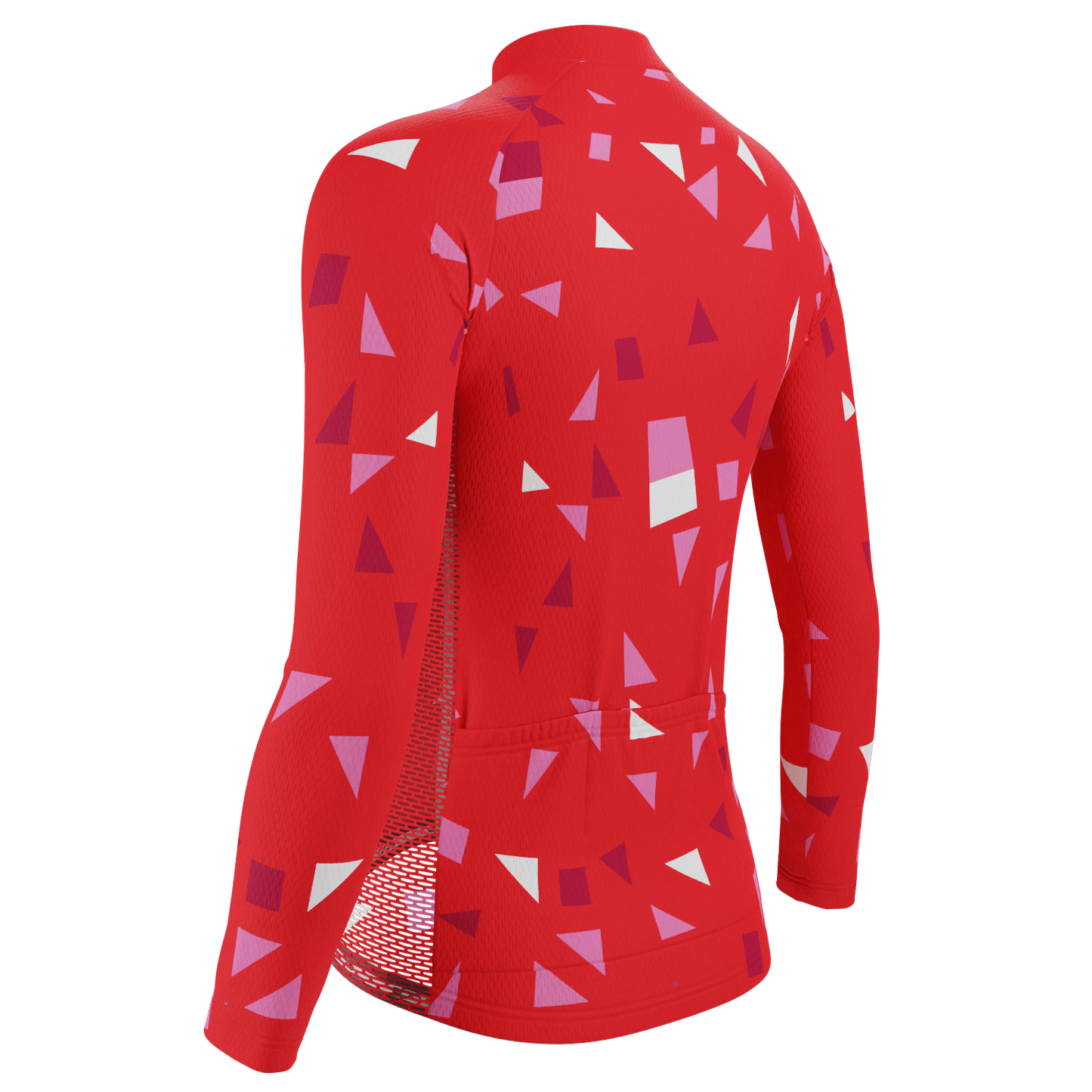 Women's Bold Confetti Long Sleeve Cycling Jersey