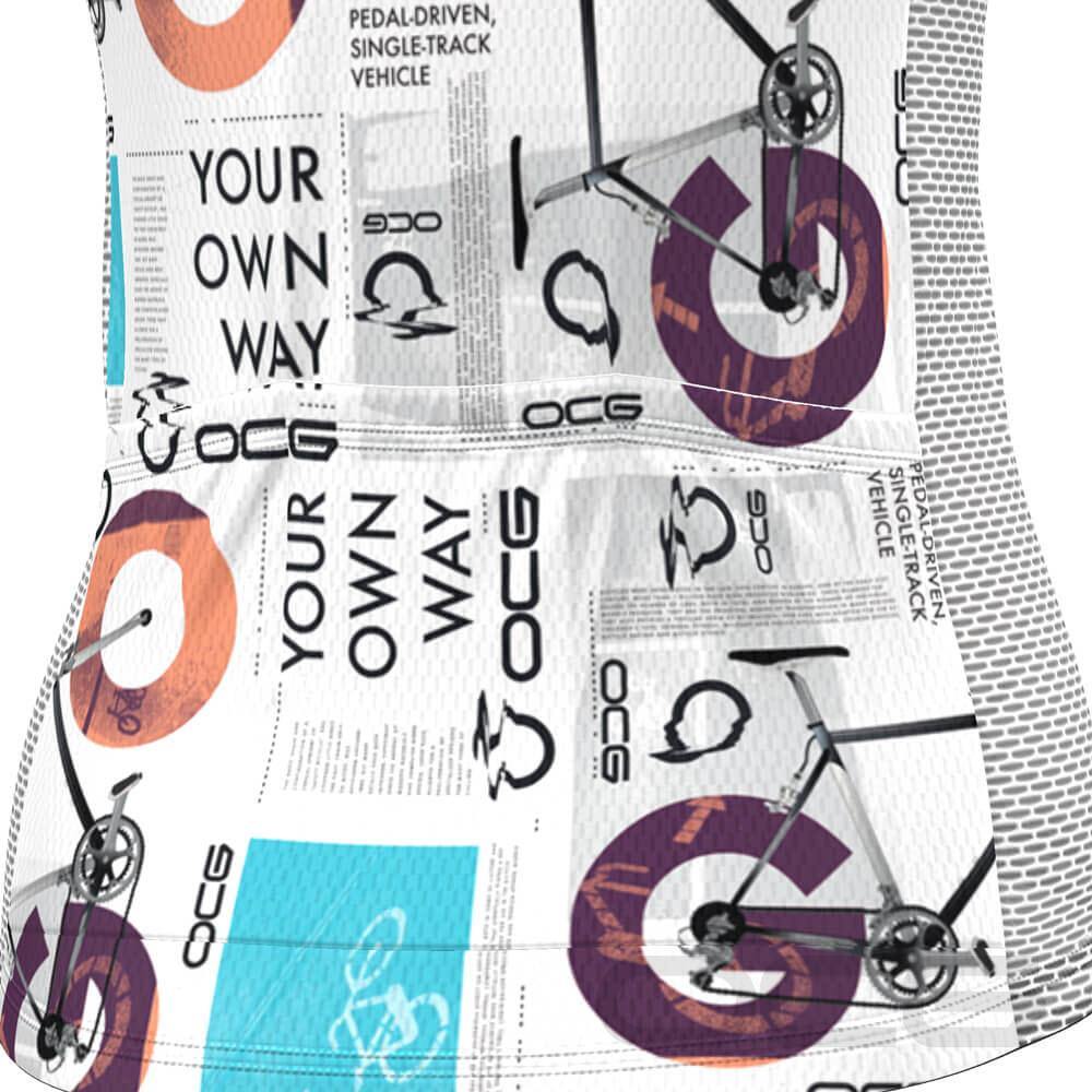 Women's Ride Your Own Way Short Sleeve Cycling Jersey