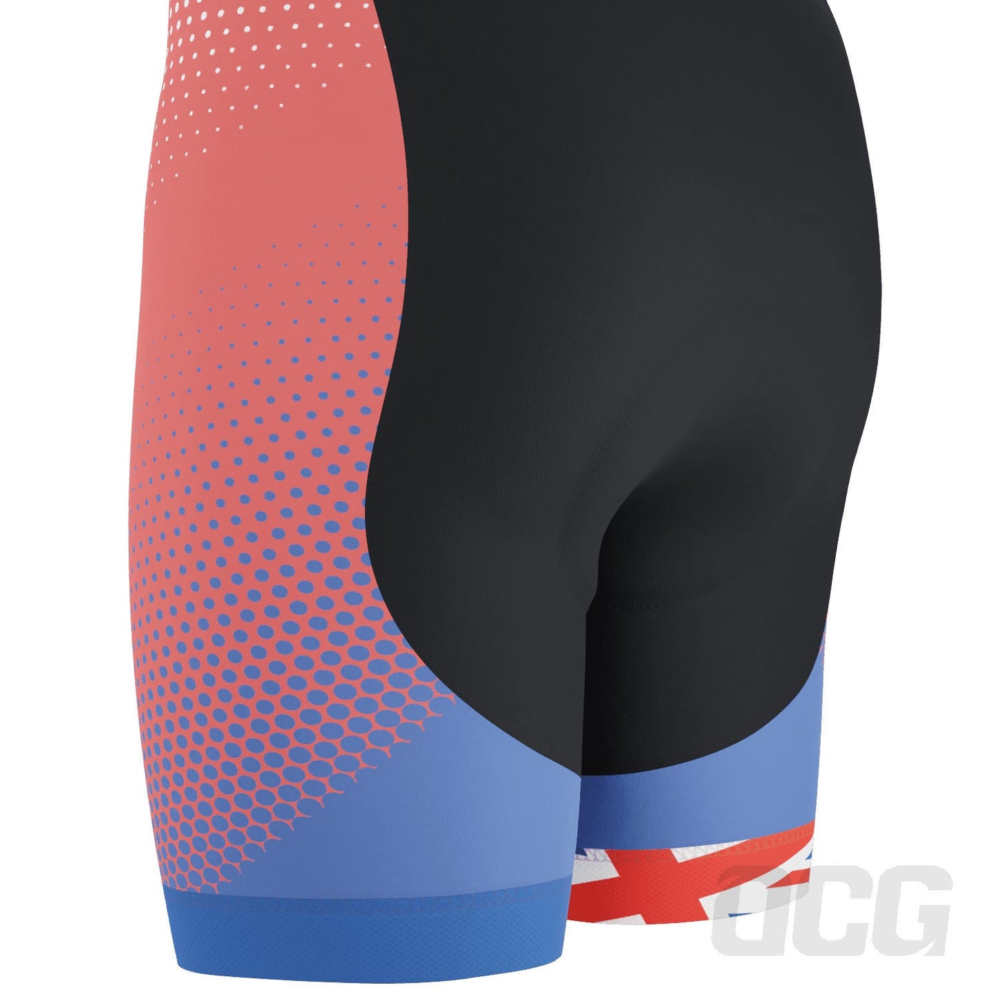 Men's World Countries Team UK Icon Gel Padded Cycling Bib